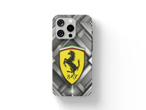 Ferrari Cover Silicone Smartphone Stile Elaborato